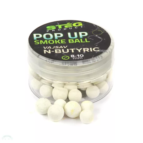 Stég Pop Up Smoke Ball 8-10mm 10g N-Butyric