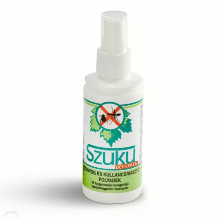 Szuku Deet-Free szúnyog- és kullancsriasztó folyadék