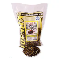 TOP MIX Dynamic Carp etető pellet, Fokhagymás lángos