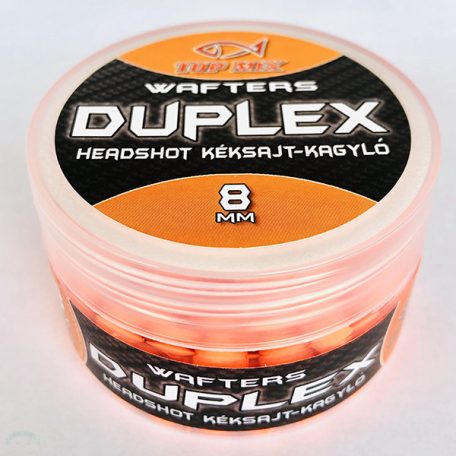 TOP MIX Duplex Wafters HeadShot, kéksajt-kagyló, 8 mm