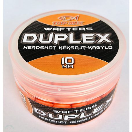 TOP MIX Duplex Wafters HeadShot, kéksajt-kagyló, 10 mm