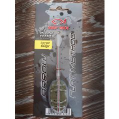 TOP MIX Arrow Flat method feeder kosár - L 60g
