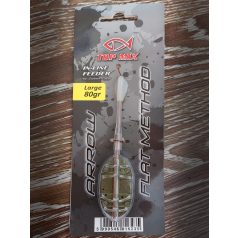 TOP MIX Arrow Flat method feeder kosár - L 80g