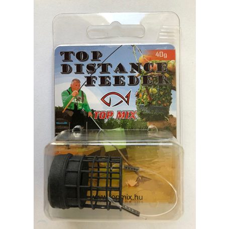 TOP MIX TOP DISTANCE Feeder kosarár, "S", 40g