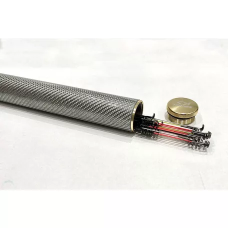 TOP MIX Carbon feeder spicctartó 30 x 600mm - Silver