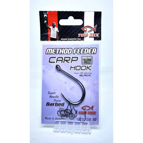 TOP MIX Method Feeder Carp Hook Micro Barbed #6