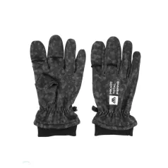 Mikado Black Camo Softshell Kesztyű - L