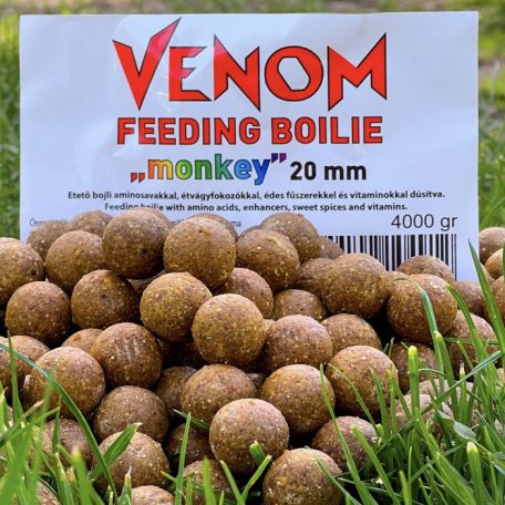 Feedermánia VENOM FEEDING BOILIE MONKEY 20 MM 4000g