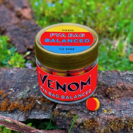 Feedermánia Venom PVA Bag Balanced Boilies - Toxic 10mm